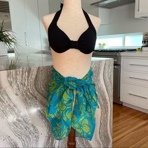 Mini beach sarong wrap